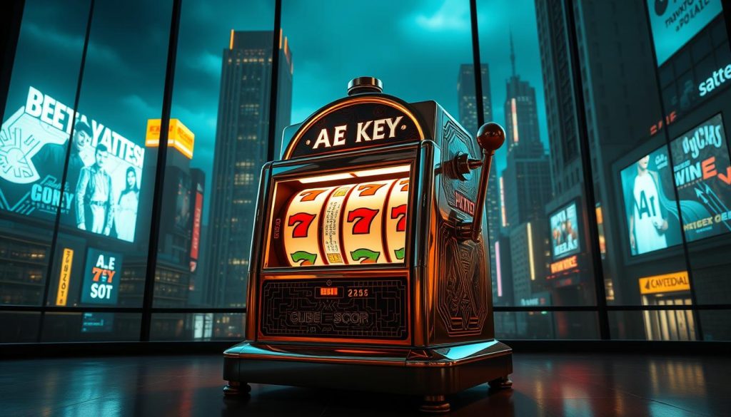 พัฒนาการเกมสล็อต AE KEY SLOT